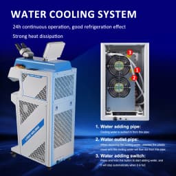 200W Laser Spot Welder Jewelry Laser Welding Machine for Metal Gold Silver Jewelry with CCD Red Light Position