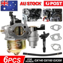 Carburetor CARBY Carb for HONDA GX140 GX200 5.5HP 6.5hp +Fuel Gasket Engine
