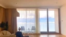 Zemismart Matter Over WiFi Electric Curtain Smart Motorized Track Kit Support HomeKit SmartThings Alexa Google Home APP Control