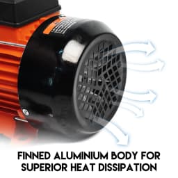 PORIYA Heavy Duty 2500W High Pressure Water Pump Car Wash Farm Irrigation Firefighting