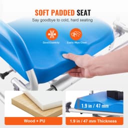 SucceBuy Sliding Tub Transfer Bench with 360 Degree Swivel Seat Safety Belt Height Adjustable Bath Chair for Elderly Disabled