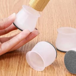 10PCS Chair Leg Floor Protector Furniture Table Feet Cover Silicone Cap Pads Cap