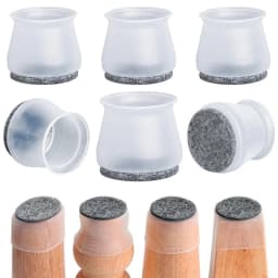 10PCS Chair Leg Floor Protector Furniture Table Feet Cover Silicone Cap Pads Cap