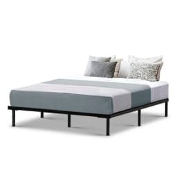 Queen Size Metal Platform Bed Frame Heavy Duty Steel Support No Box Spring Needed Bedroom Furniture