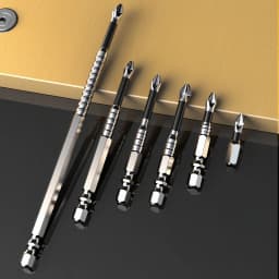 K5 Strong Magnetic Screwdriver Drill Bit Set Non-slip Alloy Steel Cross Head Impact Resistant Bits Electric Screwdriver Tips