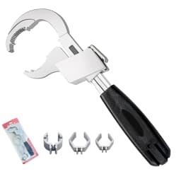 AU Multifunction Adjustable Double-ended Wrench Bathroom Water Pipe Spanner Tool