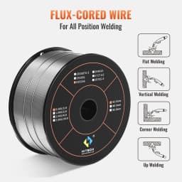 HITBOX ER5356 1.0mm Aluminum Welding Wire 0.5KG 1 Pound Spool Solid Aluminium Wire MIG Welding Accessories Fits Spool Gun MIG Welding Machines