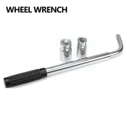 Extendable Car Wheel Brace Heavy Duty Nut Lug Wrench Sockets 17/19mm & 21/23mm