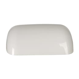 White Banker Glass Lampshade, Desk Lamp Replacement Cover("8.85 IN " L "5.11 IN" W "2.95 IN" H)