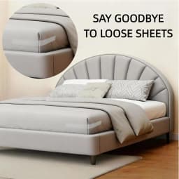 4PCS Vmeoap Bed Sheet Holders for Corners,Bed Sheet Holders with Anti-Slip,For All mattresses,with All mattresses Fixed Firmly