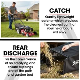 20" Self-Propelled Lawn Mower 220cc 4-Stroke Engine oil Push Lawnmower