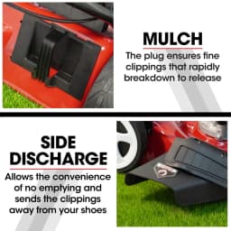 20" Self-Propelled Lawn Mower 220cc 4-Stroke Engine oil Push Lawnmower