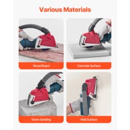 SucceBuy Cutting Dust Shroud for Angle Grinders 4-5 in Angle Grinder Dust Shroud with 6 Clamping Washers for Concrete Wall Stone