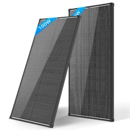 (AU Stock 2-5 Days) AeternaSol 400W/200W W 25.6% High-Efficiency PV Power for Home Rooftop 18B N-Type Solar Panel 12V Monocrystalline Solar Panel 18BB Cells High Efficiency Module RV Marine Boat Caravan Off Grid Monocrystalline Solar Panels Charging 12V