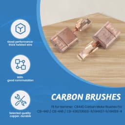 Replacment CB440 Carbon Motor Brushes For CB-440 / CB-436/195021-6/194427-5/194159-4 BTS130RFE DCPB16