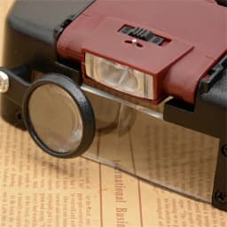 Headband Headset Head LED Lamp Light Jeweler Magnifier Magnifying Glass Loupes