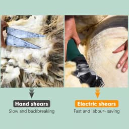 Electric Sheep Shears 550W/850W Farm Livestock Wool Carding Tool Animal Clippers for Efficient Animal Grooming