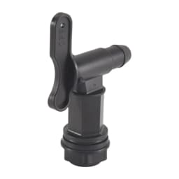2 Set Drum Spigot Faucet Pail Taps With Gasket Plastic Construction Materials NPT Connection For Plastic Gallon Drums Durable