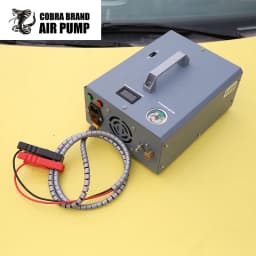 COMbar 4500Psi 300Bar 12V 220V 110V PCP Air Compressor High Pressure Pump Compressor Transformer Pneumatic Airgun Rifle Inflator