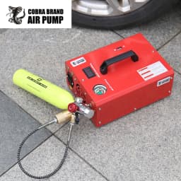 COMbar 4500Psi 300Bar 12V 220V 110V PCP Air Compressor High Pressure Pump Compressor Transformer Pneumatic Airgun Rifle Inflator