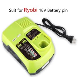 P117B 18V MAX Battery Charger Replace for Ryobi P102 P104 P105 P106 P108 Tool Battery pin