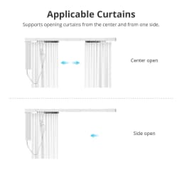 Zemismart Zigbee 3.0 Smart Curtain Track Work with Tuya Zigbee Hub SmartThings Alexa Google Home Assistant Electric Curtains