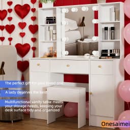 Brand new bedroom dressing table with vanity mirror Features three colour modes and adjustable brightness Birthday gift