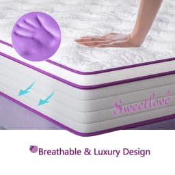 Queen Double King Single Bed Mattress Memory Foam No Spring Medium Firm