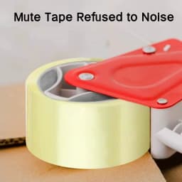4.8cm x 75m Transparent And Brown Packaging Tape For Practical Sealing Of Boxes