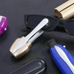 2PCS All Glasses Clean Brush Lens Cleaner Eyeglass Sunglasses Cleaning Tool