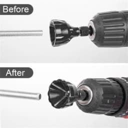 Tungsten Steel External Electric Chamfer Tool Remove Burr Clean Bolt Tool New