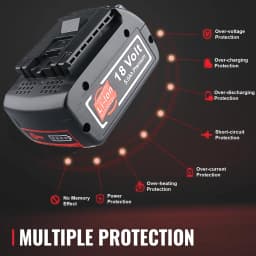 1/2/4Pcs BAT609 18V 5.0Ah Li-on Battery Replacement for Bosch 18V BAT610G BAT618G BAT619 BAT621 Cordless Power Tool Battery Pin