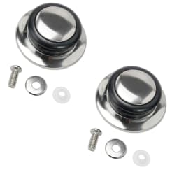 2pcs Replacement Knob Handle For Glass Lid Knob Handle Stainless Steel Pot Pan Cover Cookware Handle Accessories Kitchen Tools