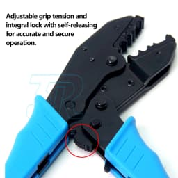 Cable Crimper Electrical Ferrule Ratchet Wire Plier Crimping Tool