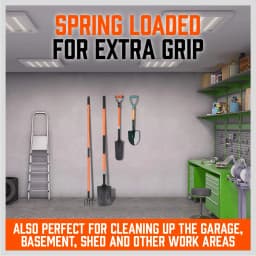 HORUSDY 10 Pack Spring Grip Mop and Broom Holder for Shovel , Rake, Broom, Mop Holder, Etc.