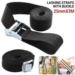 Lashing Straps W/ Buckle Nylon Quick Release fr Cargo Tie Down Car Luggage