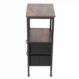 Nightstand Bedside Table Night Stand for Bedroom MDF Carbon Steel Bedside Table with 2 Drawers for Living Room Dorm