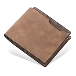 Men's Wallet Leather Billfold Slim Hipster Cowhide Credit Card/ID Holders Inserts Coin Purses Luxury Business Foldable Purse