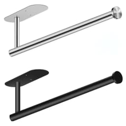 Paper Towel Holder Hanger Rack Kitchen Shelf Organizer Roll Cup Under Cabinet