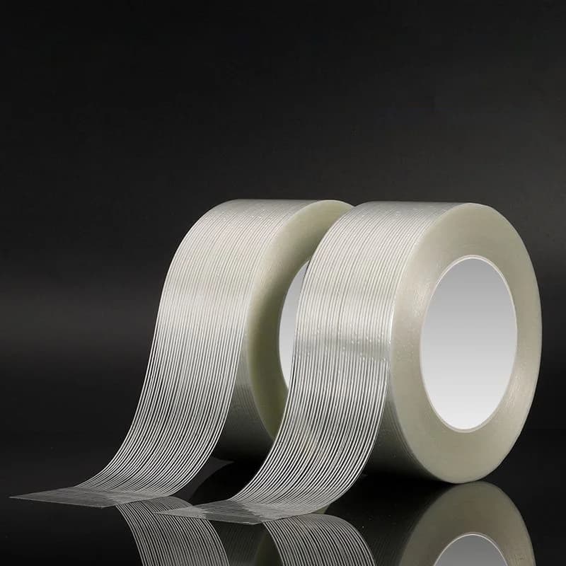 Grid Fiber Tape Toy Airplane Model Super Strong Mesh Single-Sided Tape Wear-Resistant Glass Fiber Strong Reinforced Tape