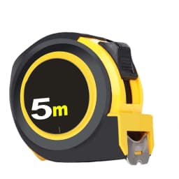 5/10m Measuring Tape Measure Steel Ruler Rule Lock Rubber Grip Metric and Inch