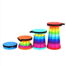 Portable Folding Stool for Camping Picnic Fishing Sketching Lightweight Compact Outdoor Seat