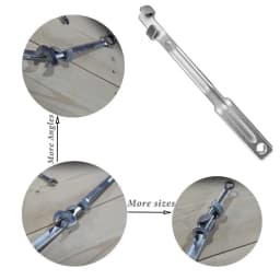 Wrench Extension Heavy Duty Spanner Extender Adaptor Universal Garage Mechanics