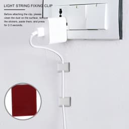 Self-Adhesive LED Strip Light Mounting Brackets And Clips,LED Light Strip Clips,LED Strip Light Holder (100-PACK White)