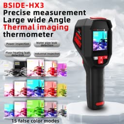 BSIDE New Thermal Imaging Camera Industrial HX3 -20-550C HD Resolution PCB Pipe Inspection Fire Safety Thermal Imager