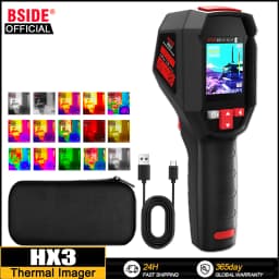 BSIDE New Thermal Imaging Camera Industrial HX3 -20-550C HD Resolution PCB Pipe Inspection Fire Safety Thermal Imager