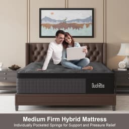 Duchess Bedding Mattress Memory Foam Pocket Spring Queen Double King Single 25cm