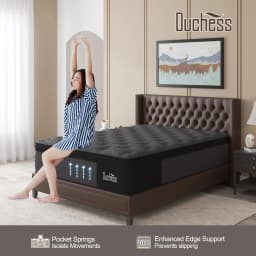 Duchess Bedding Mattress Memory Foam Pocket Spring Queen Double King Single 25cm
