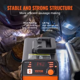 SucceBuy Stick Welder 140A /160A/200A ARC/Lift TIG 2-IN-1 Welding Machine w/ IGBT Inverter Portable MMA Welder Machine Hot Start