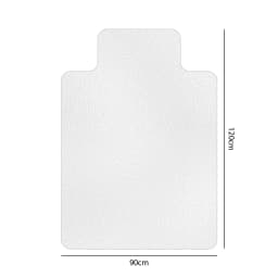 Office Home Chairmat Chair Mat PVC For Carpet Soft Floor Protector Computer Work 120x90CM Clear PVC Desk Chair Mat